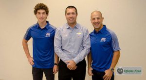 Matheus Leist, Larry Foyt (filho de A.J.) e Tony Kanaan: o estado maior da Foyt Racing para 2018 (IndyCar