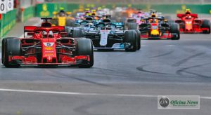 Pole position, Vettel liderou boa parte da prova. Terminou em quarto e perdeu a liderança do campeonato (Ferrari)