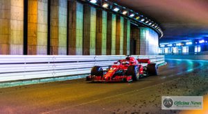 Diferença para Ricciardo diminuia 0,3" cada vez que Vettel passava pelo túnel (Ferrari)