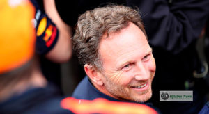 Christian Horner defende, nas entrelinhas, o investimento da Honda, nova parceira da sua equipe (RBCP/Getty Images