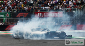 Hamilton selou no México a conquista do Campeonato Mundial, o quinto de sua carreira (Mercedes)