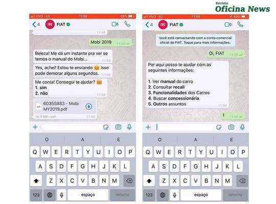 Mopar abre canal de atendimento ao cliente pelo Whatsapp