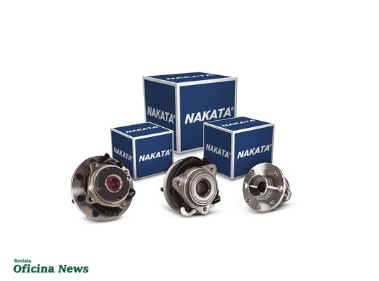 Nakata apresenta novos itens no segmento de cubos de rodas