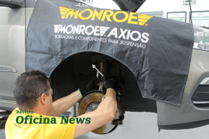 Troca do amortecedor do Chevrolet Cruze