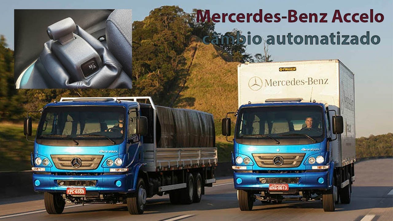 Vídeo traz Mercedes-Benz Accelo com câmbio automatizado