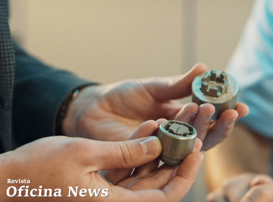 Oficina News – Ford Europa cria porcas personalizadas impressas em 3D (1)