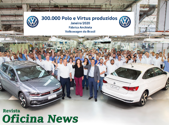 Oficina News – Volkswagen celebra 300 mil unidades do Polo e do Virtus (1)