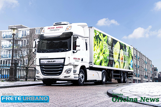 oficina news frete urbano DAF-CF-Hybrid-Innovation-Truck