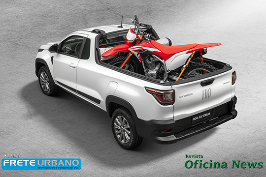 oficina news frete urbano nova fiat strada traseira