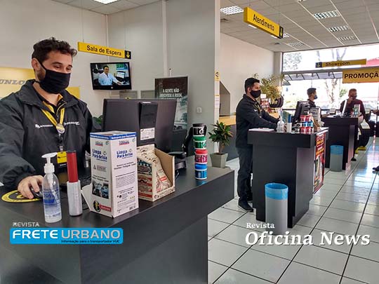Lojas da Dunlop investem em medidas de proteção e segurança