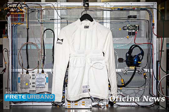 Marelli e Omp Racing lançam camiseta biométrica para pilotos