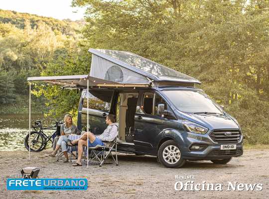 Ford Transit mostra novas versões para acampamento e lazer