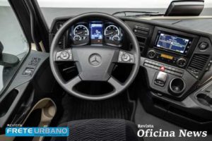 Cabina do Novo Actros brasileira é adotada no caminhão europeu
