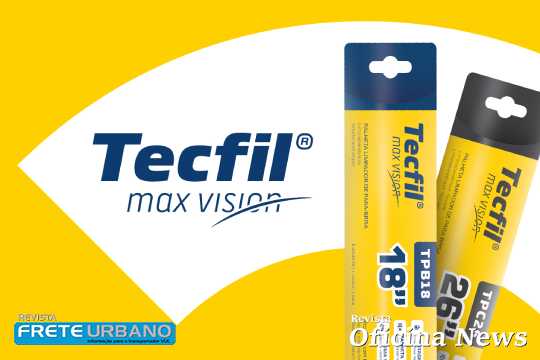 Tecfil Max Vision é a nova linha de palhetas de para-brisa da marca