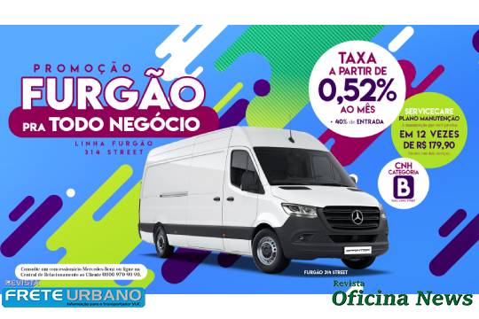 promoção furgão sprinter