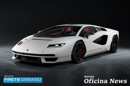 Pneus Pirelli do Lamborghini Countach são usados há 50 anos