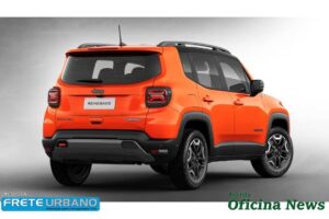 Teaser do Novo Jeep Renegade mostra nova grade e lanternas