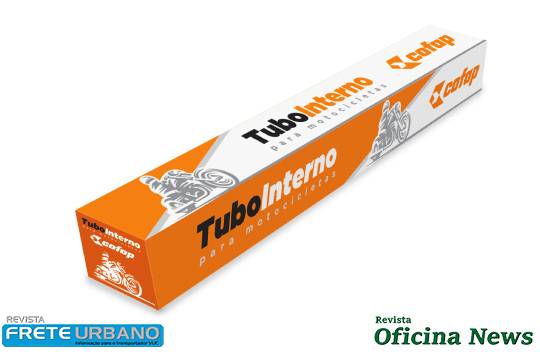 Tubos internos da Cofap para motos apresentam nova embalagem