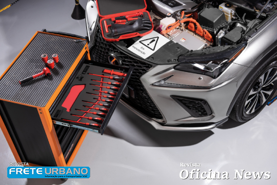 Manutenção de carros eletrificados exige ferramentas específicas